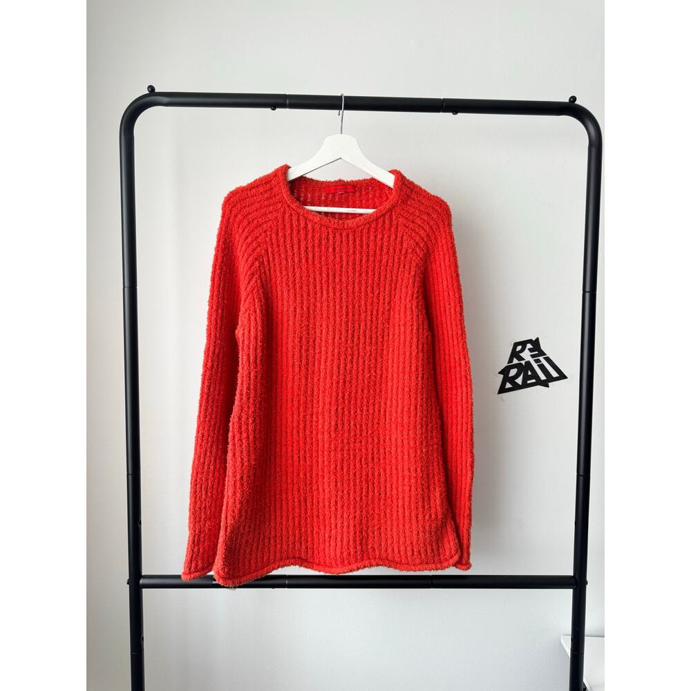 Eckhaus Latta Textured Rib Knit Sweater